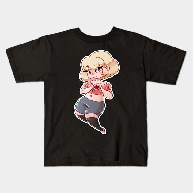 Vampirism | Cute Marion Kids T-Shirt by Bad Witch